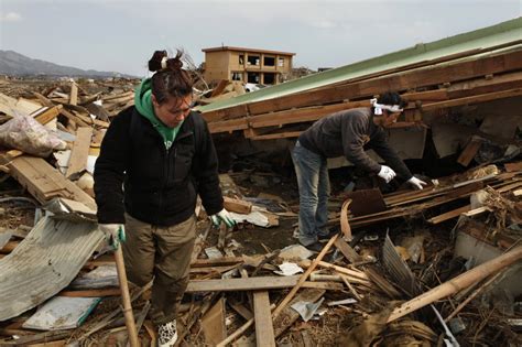 Japan tsunami survivors search debris for familiar objects | cleveland.com