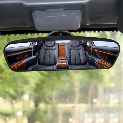 Newest Car Rear Mirror Interior Rear View Mirror With PVC Sucker Wide angle Rearview Mirror Auto ...