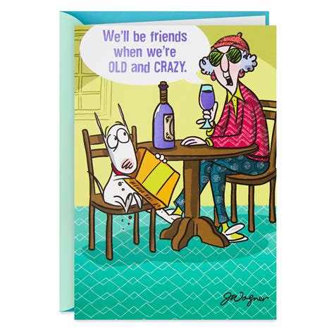 Old and Crazy Funny Birthday Card - Greeting Cards - Hallmark