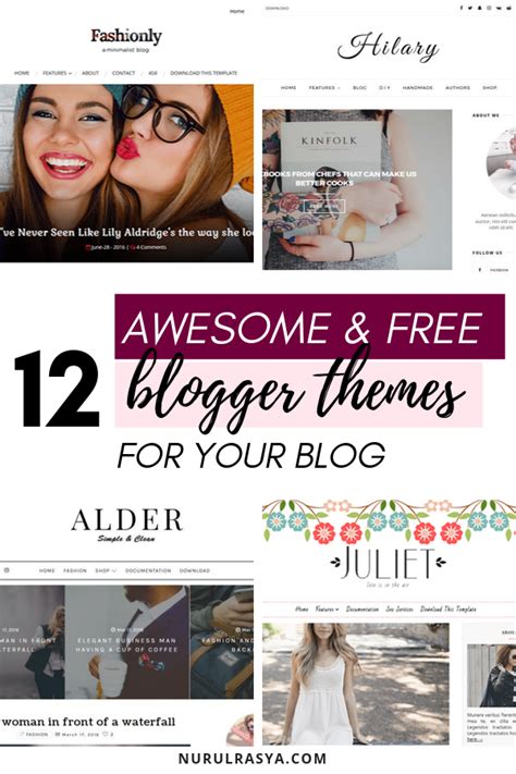 12 Awesome And Free Responsive Blogger Templates | Free blogger templates, Blogger design ...