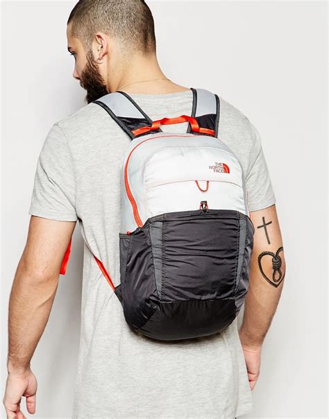 The North Face Flyweight Packable Backpack in White for Men - Lyst