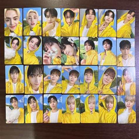 Seventeen Seventeenth Heaven Carat Ver Photocard (S Coups, Jun, Hoshi, The8, DK, Seungkwan ...