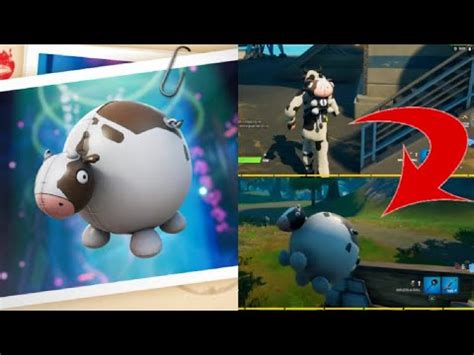 We Got Bouncy Cow Inflatables In Fortnite! - YouTube