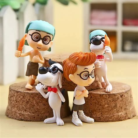 2018 New Cute Mr. Peabody & Sherman Doll Western animiation Action ...