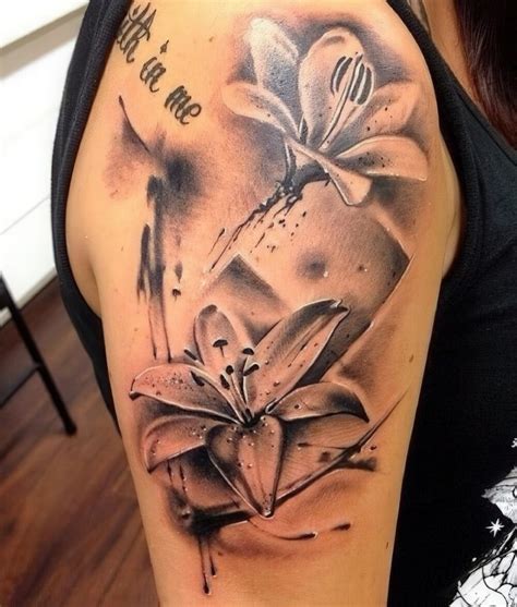 27 Gorgeous Lily Tattoos That Stand Out - Styleoholic