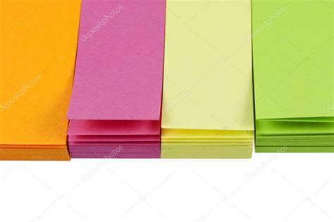 Small colorful post-it notes — Stock Photo © PixelsAway #2051080