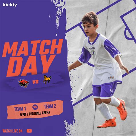 Cricket Match Day Editable Template - Kickly