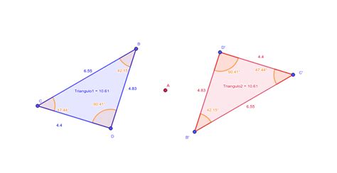 CONGRUENCIA DE TRIÁNGULOS – GeoGebra