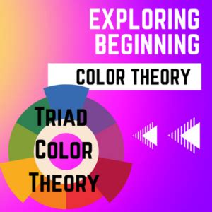 Color Theory - Triad Color Palette - Painting With Acrylics 101