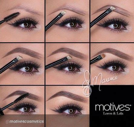 How to draw eyebrows step by step shape 17 Super ideas #howto | Eyebrow ...