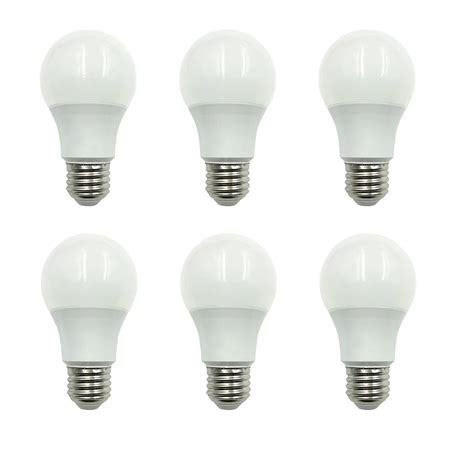 Ecosmart 60W Equivalent Daylight (5000K) A19 Non-Dimmable LED Light ...