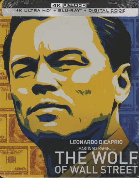 THE WOLF OF WALL STREET 4K ULTRA HD & BLURAY & DIGITAL SET with ...