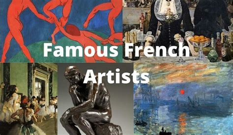 10 Most Famous French Artists and Painters - Artst