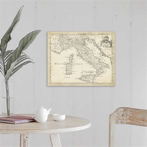 Map of Italy Wall Art, Canvas Prints, Framed Prints, Wall Peels | Great Big Canvas