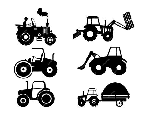 Premium Vector | Truck collection isolated vector silhouette