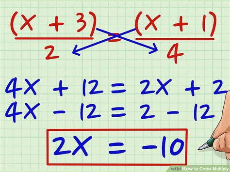 Solve The Equation By Cross Multiplying Calculator - Tessshebaylo