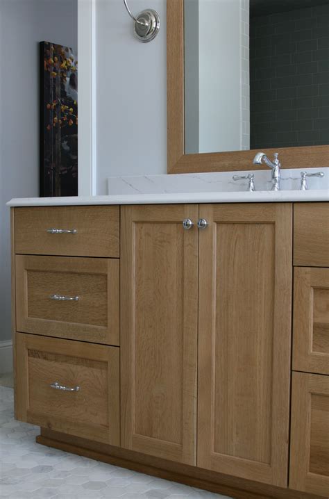 Quartersawn white oak vanities create a comfortable feel #mnmade ...