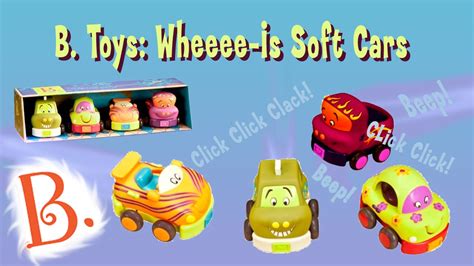 B. Toys: Wheeee-Is Soft Toy pull back Cars For Toddlers Kids Playset in ...