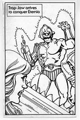 1983 Masters Of The Universe “Character Coloring Book” Pages sketch template