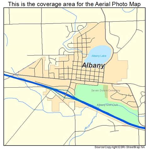 Aerial Photography Map of Albany, MN Minnesota