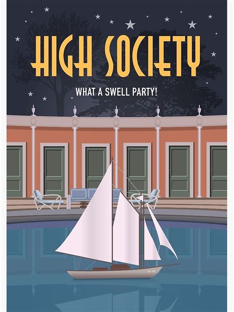 "High Society - Alternative Movie Poster" Poster for Sale by ...