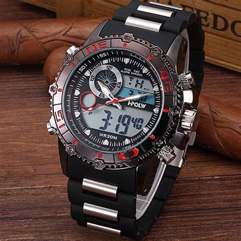 2018 New Sport Watch Men Diving Camping Waterproof Clock For Mens ...