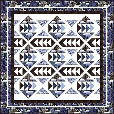 FREE PATTERN: Nature’s Harmony | Flying geese quilt, Quilt patterns ...