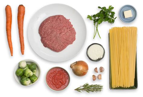 Recipe: Spaghetti Bolognese with Brussels Sprouts & Rosemary - Blue Apron