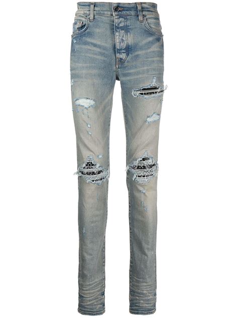 AMIRI MX1 Ripped Skinny Jeans - Farfetch