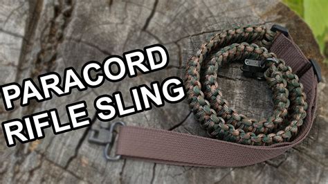 Paracord Rifle Sling Tutorial - YouTube