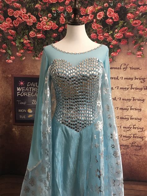 Elsa Dress Cosplay Costume - Etsy