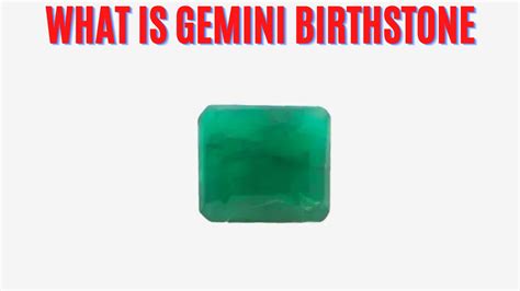 What Is Gemini Birthstones & Their Meanings