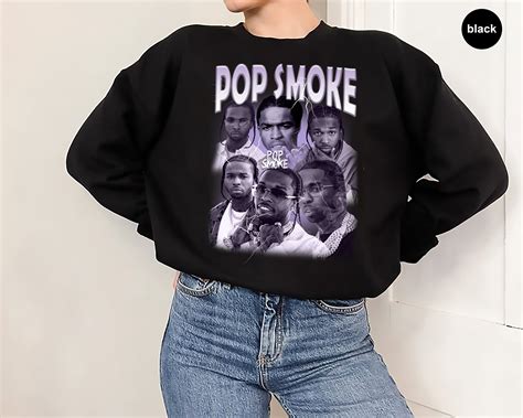 Pop Smoke Shirt Pop Smoke Merch Pop Smoke Sweatshirt Pop | Etsy