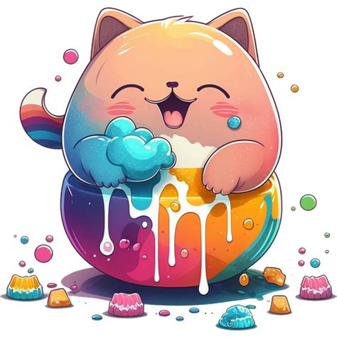 Sticker Maker - Jelly Cat