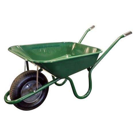 Haemmerlin 1041 Original Green Wheelbarrow 90L Pneumatic Tyre | Melbros