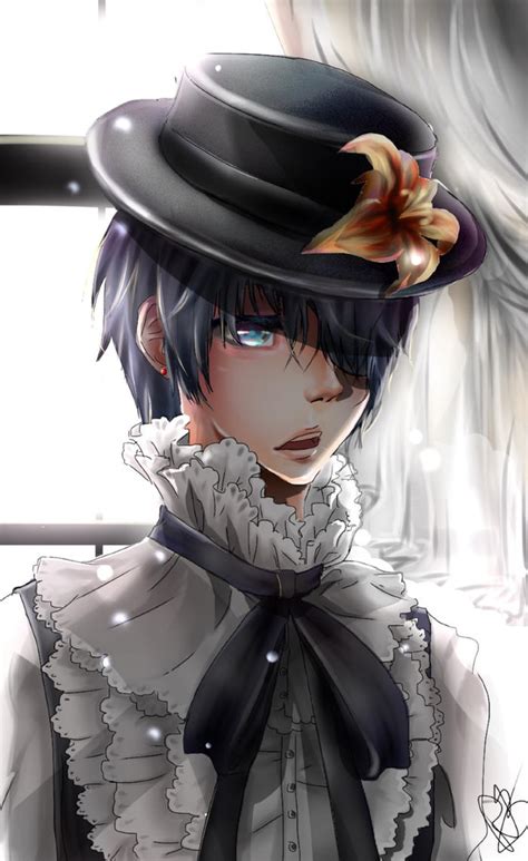 Ciel Phantomhive fanart (Snow of Early Morning) by EndlessRz on DeviantArt