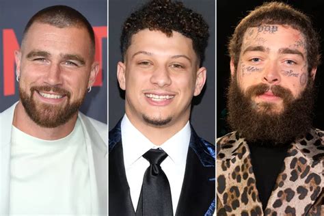 Post Malone Got Tattoos of Travis Kelce and Patrick Mahomes' Signatures ...