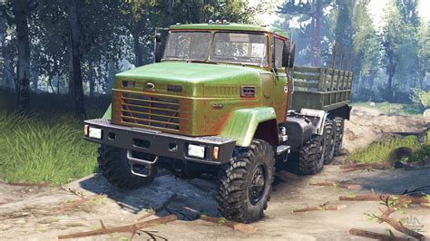 KrAZ-7140 v3.0 para Spin Tires