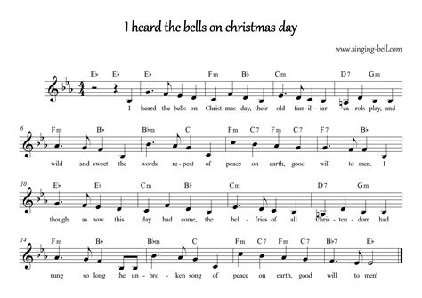 I Heard the Bells on Christmas Day | Free Christmas Carols and Songs