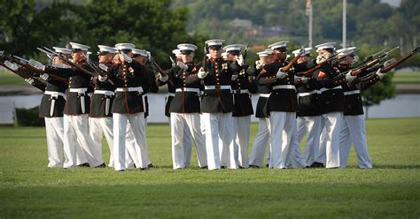 Here's what it takes to be on the Marine Silent Drill Team | We Are The ...