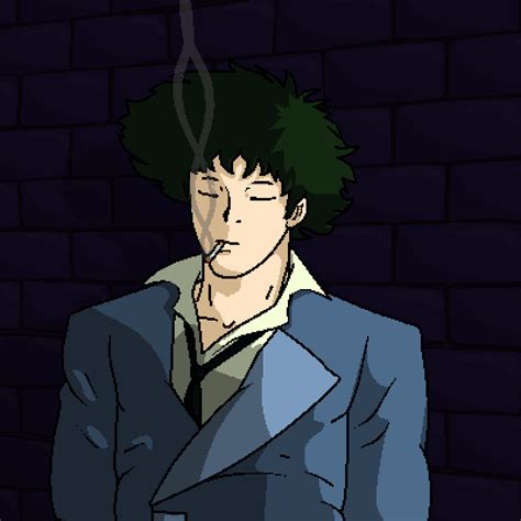 Spike Spiegel Pixel art GIF by malistaticy on DeviantArt