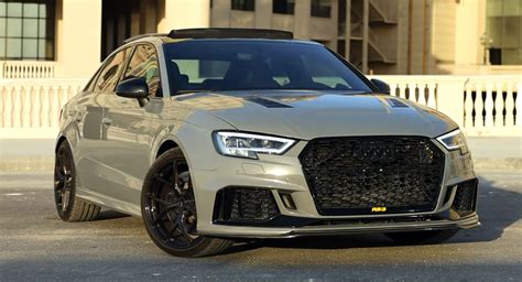 Nardo Grey Audi RS3 Gets Transformed Into A Compact Rocket With 576-HP | Carscoops