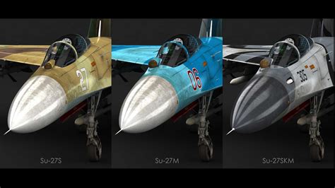 Sukhoi Su-27 3D Model - TurboSquid 1289314