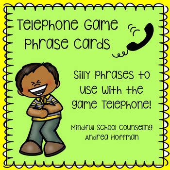 Silly Sentences For Telephone Game - boutiquegreenway