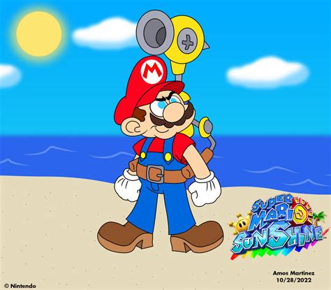 Super Mario Sunshine by ArtisticAmos on DeviantArt