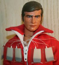 Six Million Dollar Man doll / Bionic Man action figure / 1973