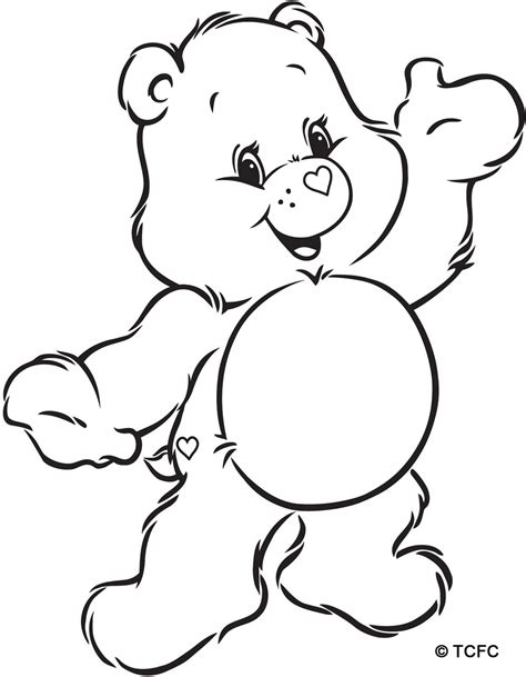 Free Printable Care Bear Coloring Pages - Printable Word Searches