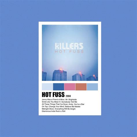 Hot Fuss the Killers Album Print - Etsy