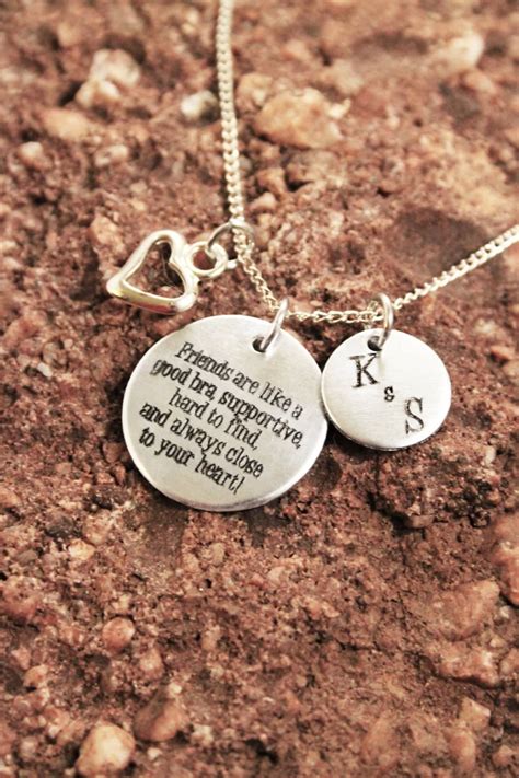 Best Friends Jewelry Personalized Friends Necklace