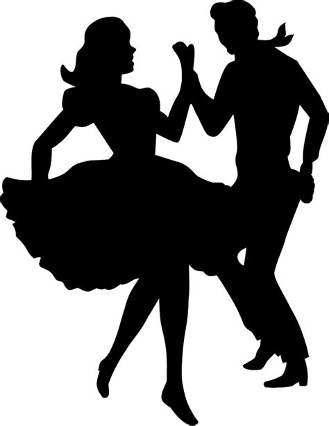 Ballroom Dancers Silhouettes | Free download on ClipArtMag